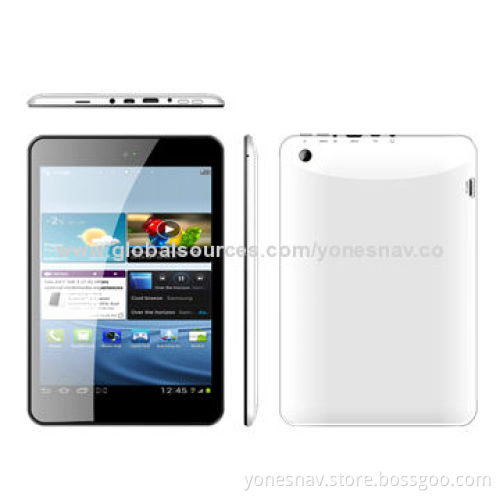 7.85-inch Tablet PCs, Dual-core, Supports Wi-Fi, HDMI, Bluetooth, 1,024 x 768 Pixels TN Screen